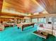 Game room with pool table and ample seating at 18 Coventry Dr, Haines City, FL 33844