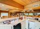 Breakfast bar with a view into the game room at 18 Coventry Dr, Haines City, FL 33844