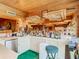 Home bar with extensive liquor selection and ample counter space at 18 Coventry Dr, Haines City, FL 33844
