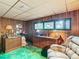 Home office with wood furniture and ample desk space at 18 Coventry Dr, Haines City, FL 33844