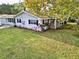 White single story home with manicured lawn and landscaping at 217 W Lake Ina Dr, Winter Haven, FL 33884