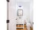 Clean bathroom with single vanity and toilet at 2997 Sequoyah Dr, Haines City, FL 33844