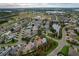 Aerial view showcasing a single-Gathering home's location at 3309 Raleigh Dr, Winter Haven, FL 33884