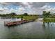 Private boat docks with lake access at 3309 Raleigh Dr, Winter Haven, FL 33884