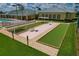 Outdoor bocce ball and shuffleboard courts at 3309 Raleigh Dr, Winter Haven, FL 33884