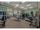 Fitness center with cardio equipment and strength training machines at 3309 Raleigh Dr, Winter Haven, FL 33884