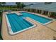 Resort-style pool with lap lanes and a spacious deck at 3309 Raleigh Dr, Winter Haven, FL 33884
