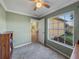 Bright bedroom with large window and view of backyard at 3604 Blackmoor Ln, Lake Wales, FL 33859