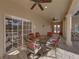 Patio with seating area and glass doors leading inside at 3604 Blackmoor Ln, Lake Wales, FL 33859