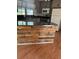 Kitchen with gray cabinets, granite countertops, and stainless steel appliances at 1322 Shady Cove W Rd, Haines City, FL 33844