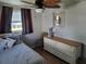Bedroom with a double bed and dresser at 161 Bonnie Dr, Auburndale, FL 33823