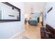 Bright and spacious entryway with tile flooring at 2060 Hemingway Ave, Haines City, FL 33844