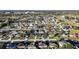 Aerial view of a house and its surroundings at 315 Lauderdale Ct, Kissimmee, FL 34759