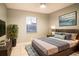 Cozy bedroom with a comfortable bed, and plenty of natural light at 315 Lauderdale Ct, Kissimmee, FL 34759