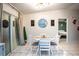 Bright dining area with a view to the backyard and nearby bedroom at 315 Lauderdale Ct, Kissimmee, FL 34759