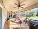 Relaxing screened porch, great for and outdoor fun at 6903 Echo Ln, Lakeland, FL 33813