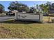 Brandy Chase Village community entrance sign welcomes you home at 16 Kendra Ct # 16, Winter Haven, FL 33880