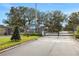 Gated entrance to the community, decorated for the holidays at 231 Terranova Blvd, Winter Haven, FL 33884