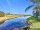 Stunning view of the canal from the backyard at 4101 Limerick Dr, Lake Wales, FL 33859