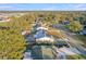 Aerial view showcasing the home's neighborhood and location at 4210 Old Colony Rd, Mulberry, FL 33860