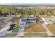 Property and neighborhood overview from above at 4210 Old Colony Rd, Mulberry, FL 33860