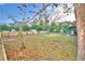 Spacious backyard with shed and wooden fence at 4504 Crystal Beach Rd, Winter Haven, FL 33880