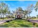 Winterset community entrance with a stone sign at 603 Sweet Bay Cir # 603, Winter Haven, FL 33884