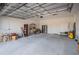Spacious garage with ample storage; great for vehicles and hobbies at 8243 Alturas Rd, Bartow, FL 33830