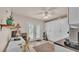 Home office with built-in cabinets and French doors at 1769 S Lake Reedy Blvd, Frostproof, FL 33843