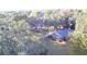 House and yard aerial view at 2036 Lake Ariana Blvd, Auburndale, FL 33823
