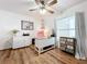 Home office featuring a desk, chair, and ample workspace at 235 Lake Suzanne Dr, Lake Wales, FL 33859