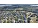 Aerial view showing home location in neighborhood at 357 Magneta Loop, Auburndale, FL 33823