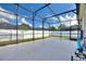 Large covered patio with pool view at 357 Magneta Loop, Auburndale, FL 33823