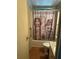 Bathroom with bathtub and shower at 6447 Hollyberry Ne Ln, Winter Haven, FL 33881