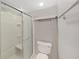 Small bathroom with shower and toilet at 1750 Fox Hill Dr, Lakeland, FL 33810