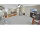 Spacious living room with open concept to the dining area at 1750 Fox Hill Dr, Lakeland, FL 33810