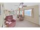 Relaxing living room featuring comfy seating and natural light at 1750 Fox Hill Dr, Lakeland, FL 33810