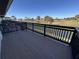 Enjoy serene views from this deck overlooking a pond at 35 N Ocean Palm Villas, Flagler Beach, FL 32136