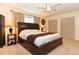 Large main bedroom with a king-size bed and plenty of closet space at 213 Riverbend Rd, Ormond Beach, FL 32174