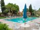 Inviting community pool area with ample seating at 1019 Grove St # 85, Maitland, FL 32751