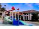 Fun water playground with slides and sprinklers for  at 1402 Wexford Way, Davenport, FL 33896