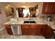 Kitchen with granite countertops, stainless steel appliances, and a double sink at 5002 Tideview Cir # 3, Orlando, FL 32819