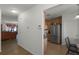 Kitchen with stainless steel appliances and wood cabinets at 7878 Tanbier Dr, Orlando, FL 32818
