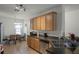 Kitchen with stainless steel appliances and breakfast nook at 7878 Tanbier Dr, Orlando, FL 32818