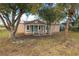 Newly renovated house with teal front door, and a porch at 13 E 8Th St, Frostproof, FL 33843