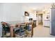 Eat-in kitchen with granite countertop at 3198 Tohopekaliga Dr, Saint Cloud, FL 34772