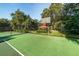 Community features a paved basketball court at 2605 Emerald Island Blvd, Kissimmee, FL 34747