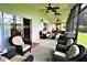 Comfortable screened porch with seating for relaxation at 13900 Fox Glove St, Winter Garden, FL 34787