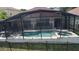 Inviting screened pool and spa, perfect for relaxation at 662 Rosselli Blvd, Davenport, FL 33896