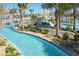 Enjoyable lazy river with lush landscaping at 891 Ocean Course Ave # 0, Davenport, FL 33896